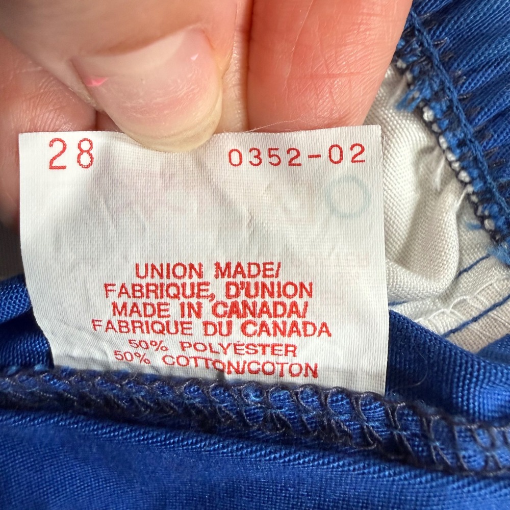 Levis Shorts Womans 28 Blue Vintage 1984 Los Angeles Olympics High Rise Athletic - Picture 4 of 7
